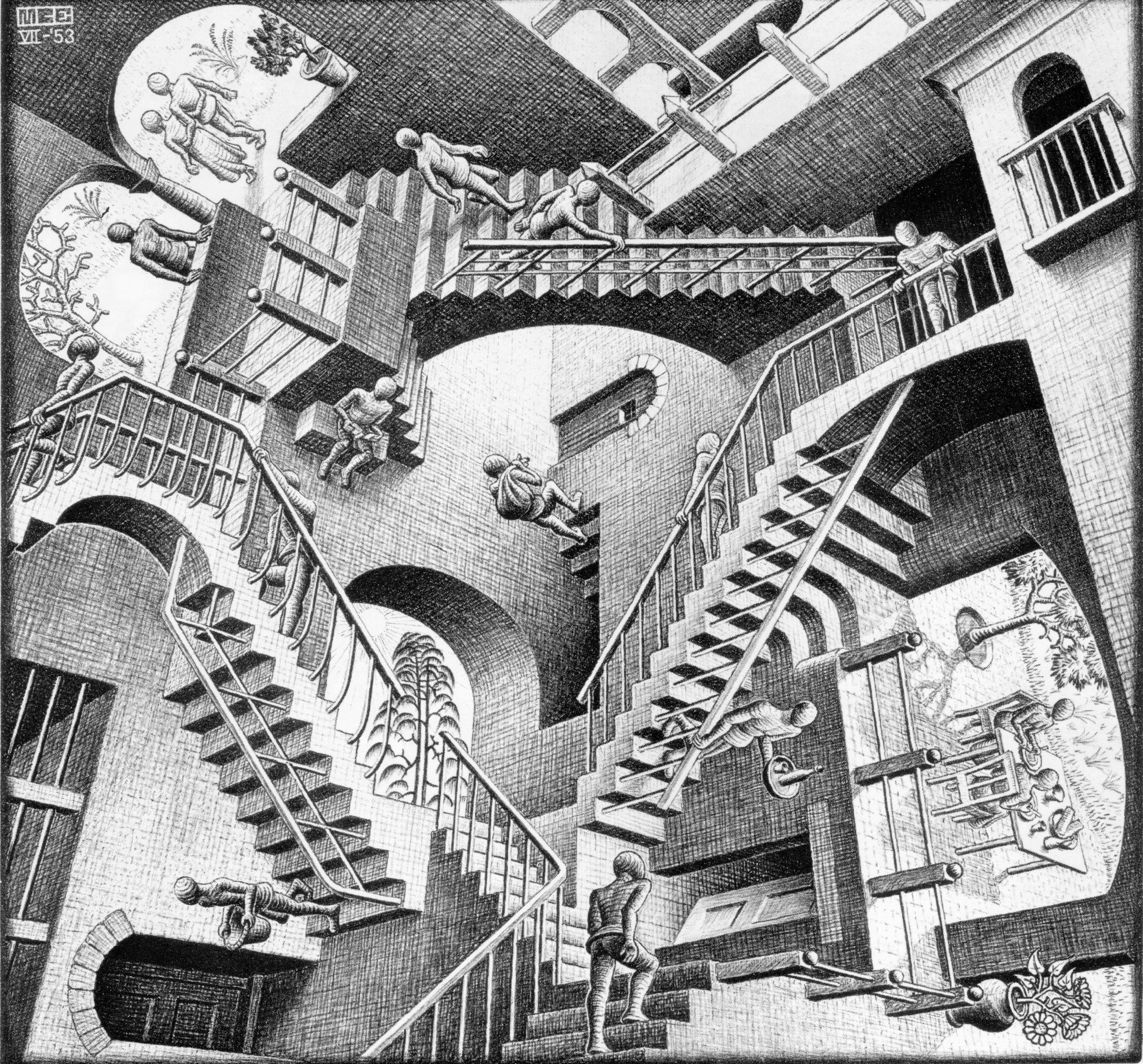 Escher stairs meaning