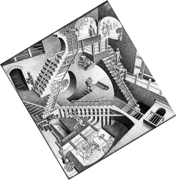 Mc Escher Relativity